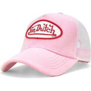 Unisex plush trucker hat snapback adjustable mesh back baseball cap curved bill